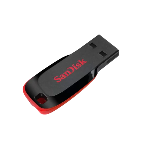Sandisk, Cruzer Blade USB 2.0, 128GB, (Red) Warranty 5-year, - SDCZ50-128G-I35