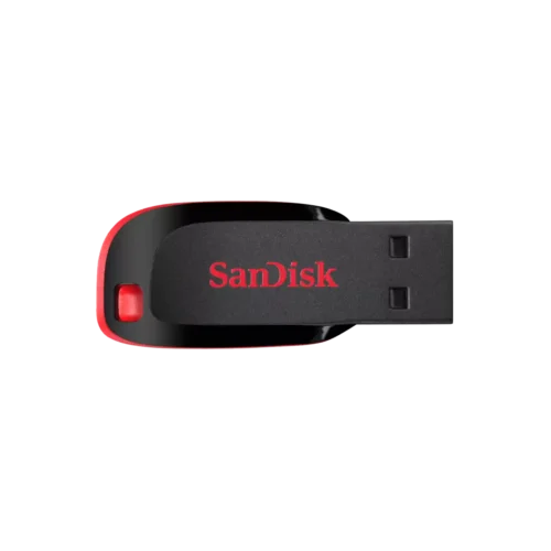 Sandisk, Cruzer Blade USB 2.0, 128GB, (Red) Warranty 5-year, - SDCZ50-128G-I35