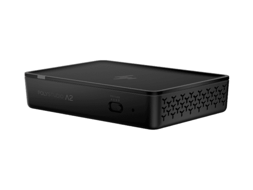 HP Poly Studio A2 Audio Bridge w/ CAT6A and Mic Extension Cable and Mounting Plate,(Black), Warranty 1-year, -B22X2AA