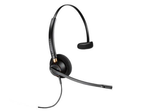 Poly EncorePro HW510 Headset-EURO, (Black), Warranty 2-year -783Q2AA