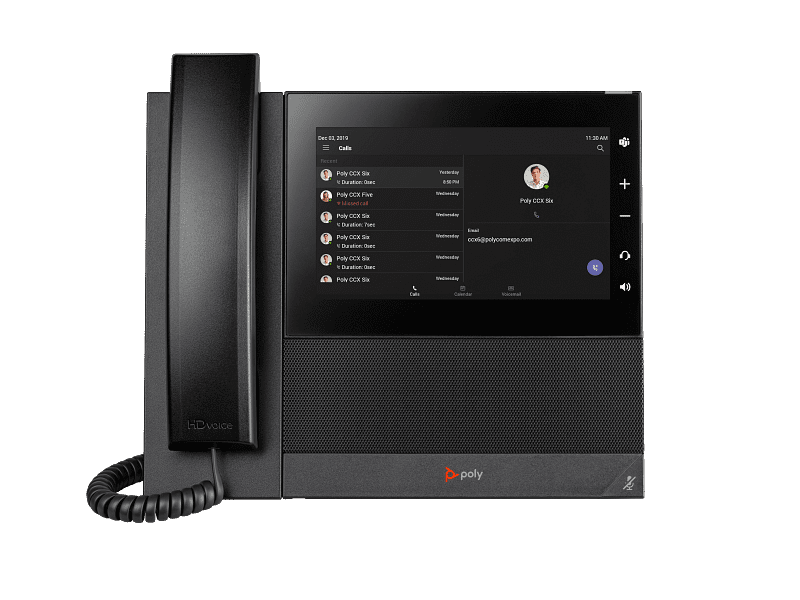 Poly CCX 600 Business Media Phone for Microsoft Teams and PoE-enabled, -82Z84AA