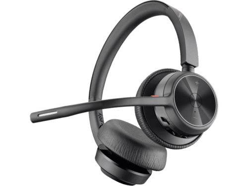 Poly Voyager 4320 USB-A Headset +BT700 dongle, (Black), Warranty 2-year, -76U49AA