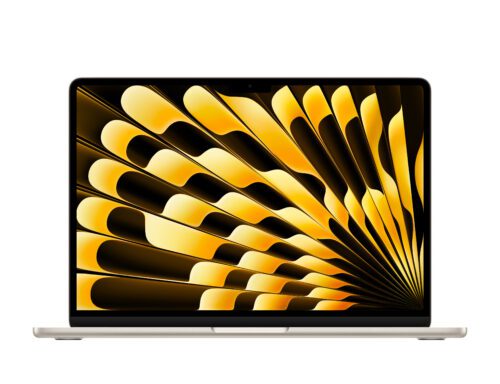 Apple MacBook Air 13", M4 10CPU, 8GPU, 16GB RAM, 256GB SSD, 13-inch Liquid Retina display with True Tone², Magic Keyboard with Touch ID, 1-year Warranty, Starlight - MW0Y3 LL/A
