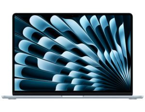 Apple MacBook Air 15", M4 10CPU, 10GPU, 32GB RAM, 2TB SSD, 15-inch Liquid Retina display with True Tone², Magic Keyboard with Touch ID, 1-year Warranty, Sky Blue - Z1HF000N7