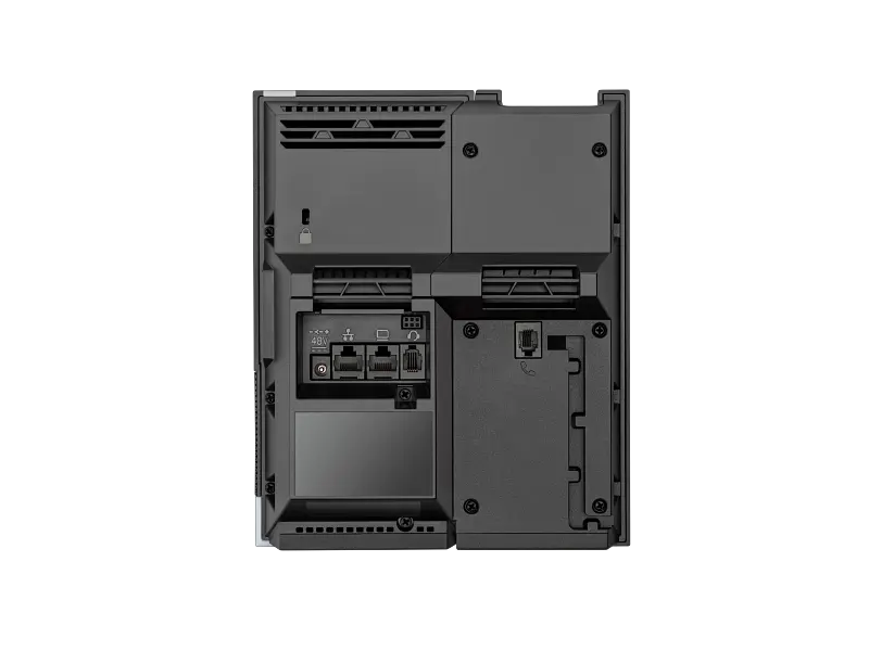 Poly Media Phone for Microsoft Teams Back port connections.