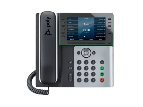 Poly Edge E550 IP Phone and PoE-enabled -82M91AA.