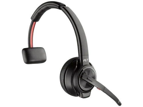 Poly Savi 8210 UC Microsoft Teams Certified DECT 1880-1900 MHz USB-A Headset-EURO, (Black), Warranty 2-year -8D3F1AA.