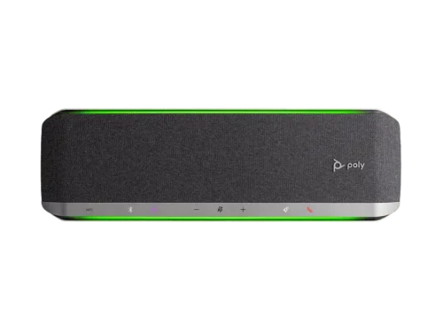 Poly Sync 60 Microsoft Teams Certified Speakerphone, (Silver), Warranty 2-year -77P41AA.