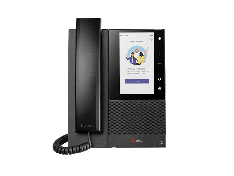 Poly CCX 505 Business Media Phone for Microsoft Teams and PoE-enabled -82Z79AA.
