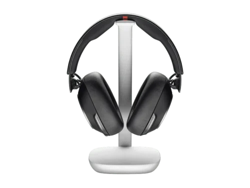 Poly Voyager Surround 85 UC USB-C Headset +USB-C/A Adapter +Charging Stand, (Black), Warranty 2-year -8G7T7AA.