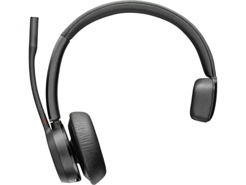 Poly Voyager 4310 Microsoft Teams Certified USB-A Headset +BT700 dongle, (Black), Warranty 2-year (77Y91AA.