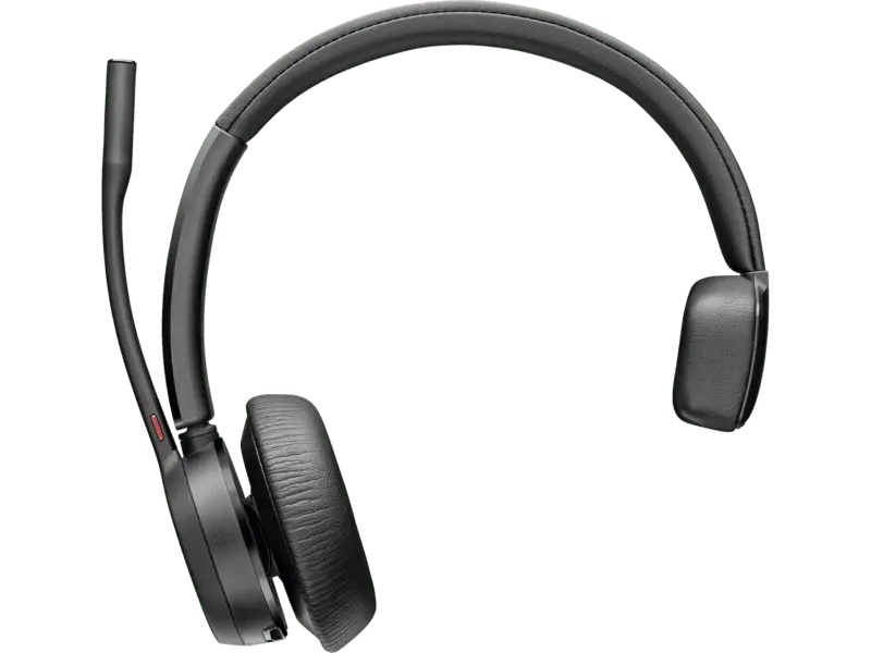 Poly Voyager 4310 Microsoft Teams Certified USB-A Headset +BT700 dongle, (Black), Warranty 2-year (77Y91AA.