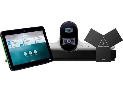 Poly G7500 Video Conferencing System with Studio E70 and TC10 Controller Kit-UK, (Black), Warranty 1-year -92L53AA.