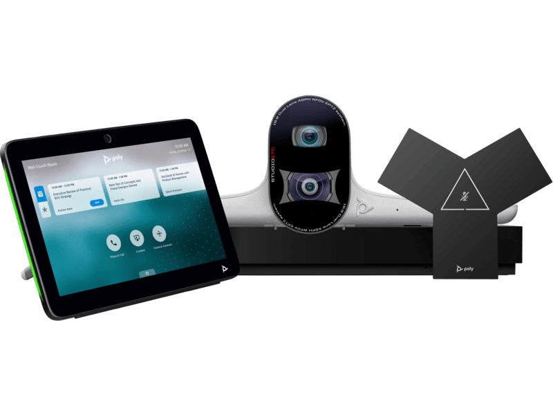 Poly G7500 Video Conferencing System with Studio E70 and TC10 Controller Kit-UK, (Black), Warranty 1-year -92L53AA.