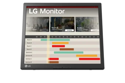 LG LCD 17" Touch Monitor , display SXGA (1280x1024), 75Hz (Black - Non Glossy), Win 10, -17BR30T-B.AMA.