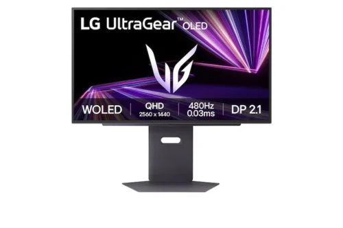 LG UltraGear 27" 480Hz QHD OLED Gaming Monitor-27GX790A-B.AMA.