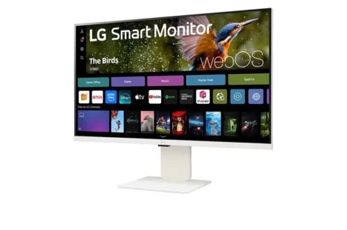 LG 32" 4K IPS Smart  Monitor with WebOS & 90W USB-C -32SR85U-W.AMA.