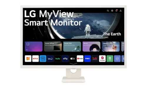 LG MyView 32" FHD IPS Smart Monitor with webOS -32SR50F-W.AMA.