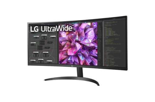 LG  UltraWide 34" WQHD IPS Curved Monitor -34WQ60C-B.AMA.