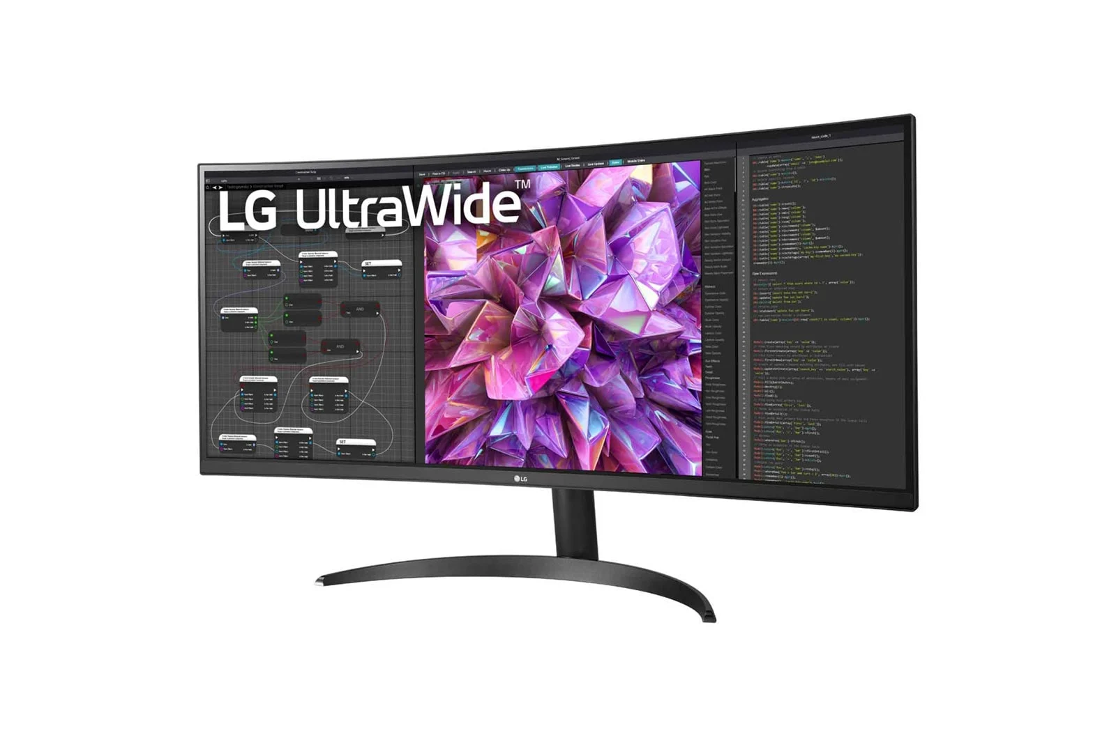 LG UltraWide 34" WQHD IPS Curved Monitor -34WQ60C-B.AMA. - Image 2