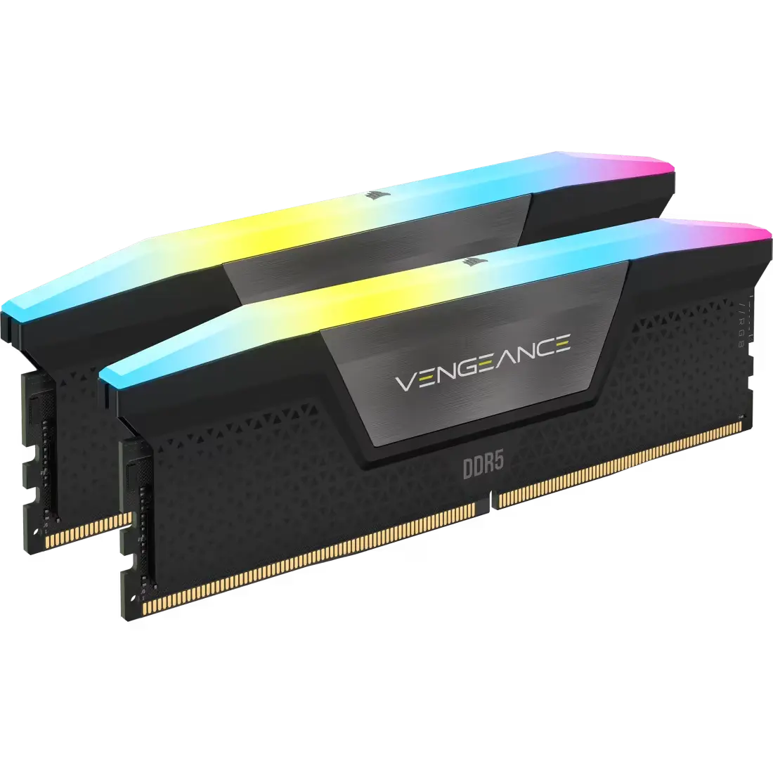 Corsair Vengeance RGB 48GB (2x24GB) DDR5 6800MHz Desktop RAM, (Black) -VENGEANCE RGB DDR5.