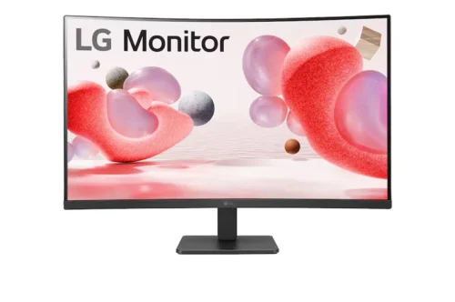 LG 32" Full HD 100Hz Curved Monitor, AMD FreeSync™, (Black) -32MR50C-B.AMAQ.