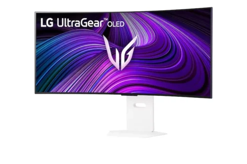LG UltraGear™ 39" 240Hz OLED WQHD Curve d Smart Gaming Monitor, with USB-C & LAN, (Black) -39GX90SA-W.AMA.