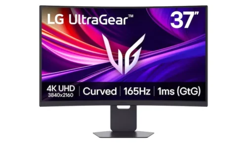 LG UltraGear™ 37" 4K UHD 165Hz Curved Gaming Monitor with 65W USB-C -37G800A-B.AMAQ.