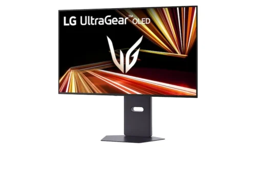 LG UltraGear™ 32" 4K Dual-Mode,165Hz OLED GX8 Gaming Monitor, Glare Panel, (Black) -32GX850A-B.AMA.
