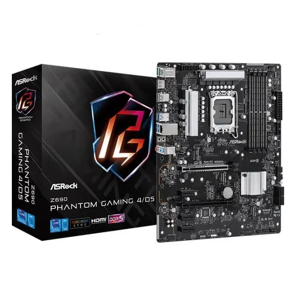 ASRock Z690 Phantom Gaming DDR5 Motherboard -ASROCK Z690.