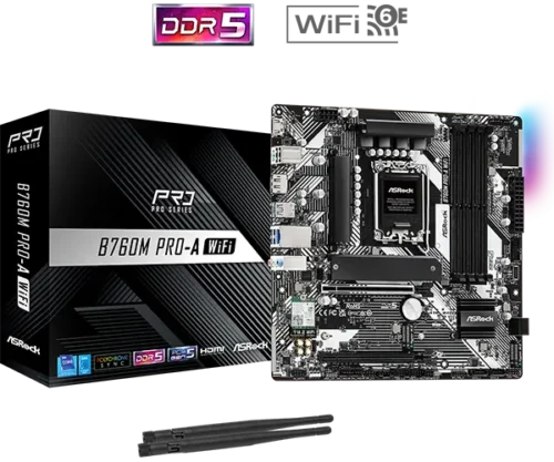 ASRock B760M PRO-A WIFI DDR5 Motherboard -MB ASROCK.