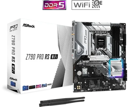 ASRock Z790 PRO RS WIFI DDR5 Motherboard -ASROCK Z790 PRO.