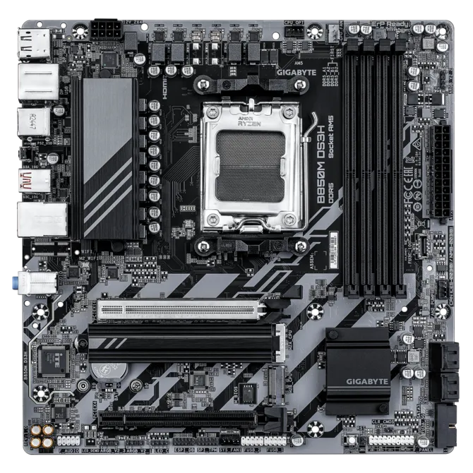 GIGABYTE B850M DS3H AM5 Motherboard -GIGABYTE B850M DS3H. - Image 2