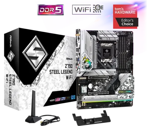 ASRock Z790 Steel Legend WIFI Motherboard -ASRock Z790.
