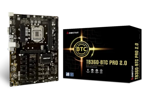 Biostar TB360-BTC PRO Mining Motherboard -BIOSTAR TB360 PRO.