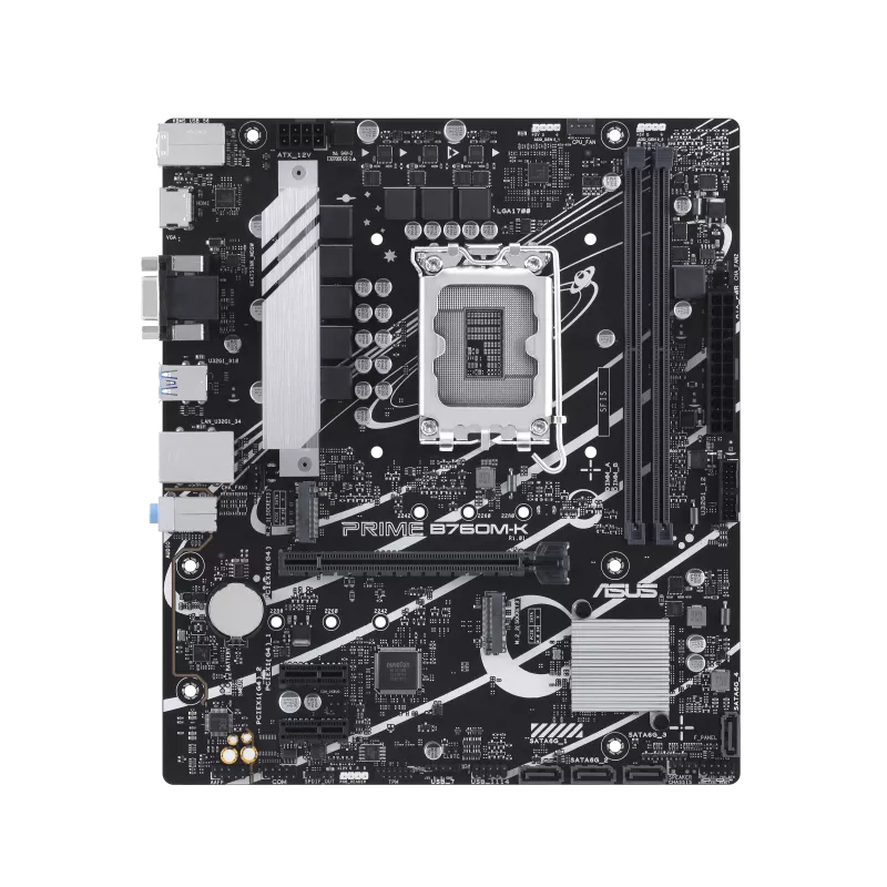 ASUS PRIME B760M-K DDR5 Motherboard -ASUS PRIME B760M-K.