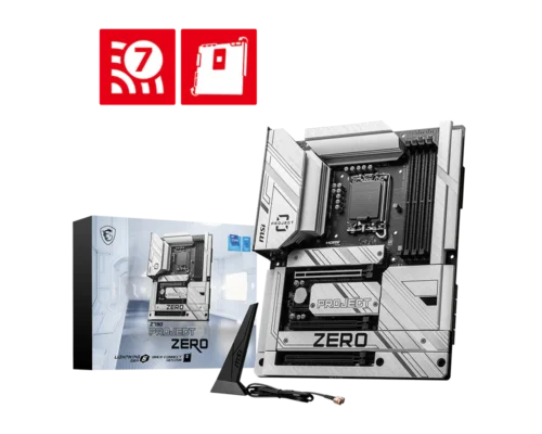 MSI Z790 PROJECT ZERO DDR5 Motherboard -MSI Z790 PROJECT ZERO.