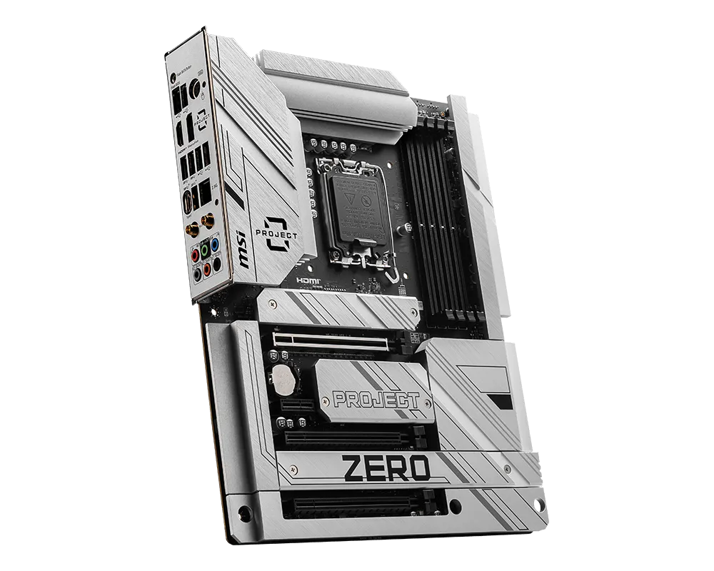 MSI Z790 PROJECT ZERO DDR5 Motherboard -MSI Z790 PROJECT ZERO. - Image 2