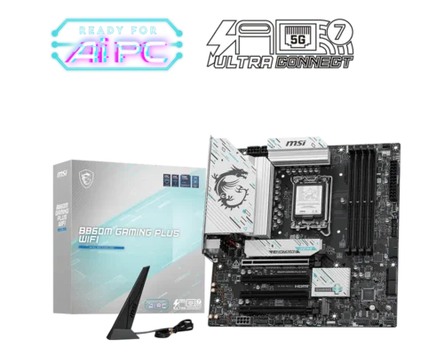 MSI B860M GAMING PLUS D5 WIFI Motherboard -MSI B860M GAMING PLUS D5 WIFI.